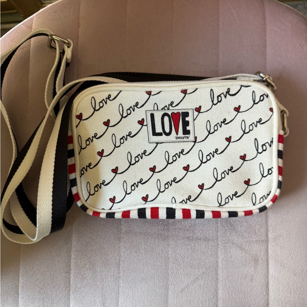 Brighton Love Print Crossbody Bag